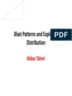 Blast Patterns and Explosive Distribution