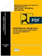 Spesifikasi Umum 2018 Divisi 1 Umum