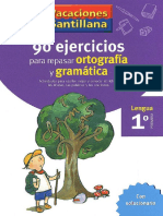 - 90 Ejercicios Para Repasar Ortografía y Gramática