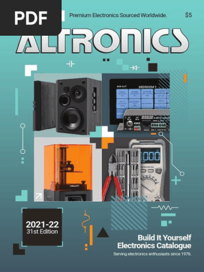 Altronics Build It Yourself Electronics Catalogue 2021 22 Pdf Electronics