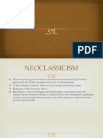 Neoclassicism: Group 2 - Music