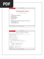 Synthesizable Verilog: Dr. Paul D. Franzon