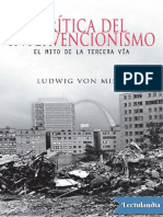 Critica Del Intervencionismo Ludwig Von Mises