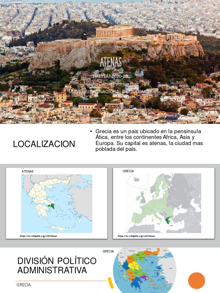 Presentacion Atenas | PDF | Grecia | Atenas