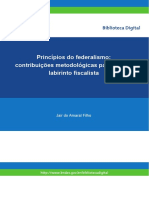 ARTIGO - BNDES Princípios Do Federalismo Contribuições Metodológicas para Sair Do Labirinto Fiscalista