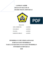Laporan Akhir PLP II SDN 38 Kota Bengkulu