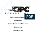 OPC UA Part 1 - Overview and Concepts 1.01 Specification