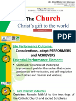 Church: Christ's Gift To The World