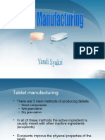 Tablet Manufacturing