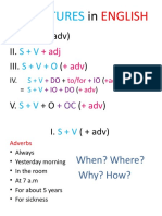 STRUCTURES in ENGLISH