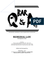 Remedial_Bar Q & A 2000-2015-2