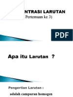 Pertemuan 3. Konsentrasi Larutan 1