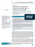 11 (2) Effectiveness of Therapeutic Ultrasound and Kinesiotape in Treatment of Tennis Elbow (Jusmaniar) II