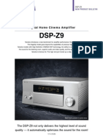 DSP-Z9: Digital Home Cinema Amplifier