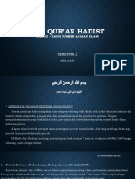 Al - Qur'an Hadist X
