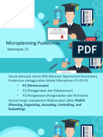 Fix Microplanning Puskesmas Kel 15