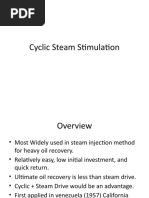 Cyclic Steam Stimulation