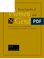 Encyclopedia of Women and Gender