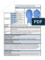 FICHA TECNICA BATA QUIRURGICA 50 grs.