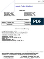 Quick Layout - Project Data Sheet