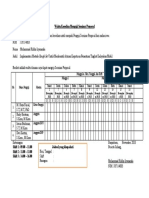 Matriks Jadwal Sidang