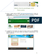 Manual de Acesso Ao Ambiente Virtual de Aprendizagem