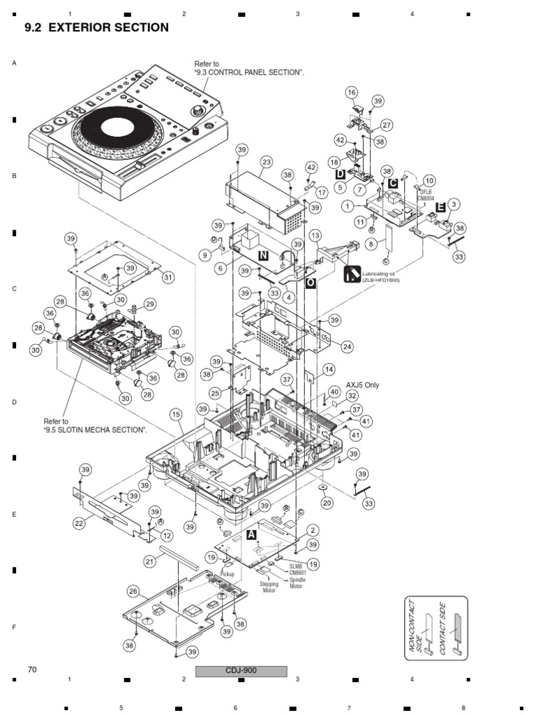 CDJ 900 Assemberly | PDF | Manufactured Goods