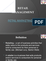 Retail Management - Session I