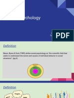 Social Psychology: Abhishek Savarnya Transportation Engg. IIT Kanpur