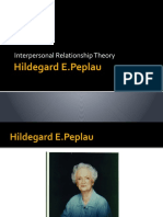 Hildegard Peplau Interpersonal Relationship Theory