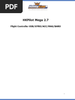 Hkpilot Mega 2.7: Flight Controller Usb/Gyro/Acc/Mag/Baro