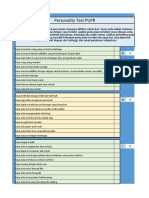 Personality Test