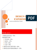 Pertemuan 2 Rancangan Acak Lengkap