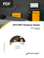 2018 MOT Database Update: Installation Instructions I323782