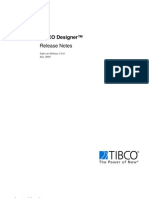 TIBCO Designer™: Release Notes