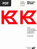 Download Gids Voor de Lezer Openbare Bibliotheek Kortrijk by bibliotheek kortrijk SN49458573 doc pdf