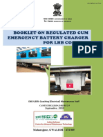 Regulated Cum Emergency Battery Charger Booklet