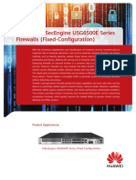 HUAWEI HiSecEngine USG6500E Series Firewalls (Fixed-Configuration) Datasheet (00000002)