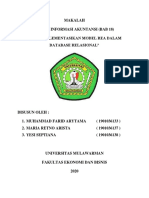 Kelompok 15 - BAB 18 (Mengimplementasi Model REA Dalam Database Relasional)