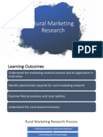 Rural Marketing Research - Session 3