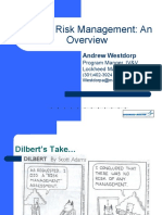 Project Risk Management: An: Andrew Westdorp