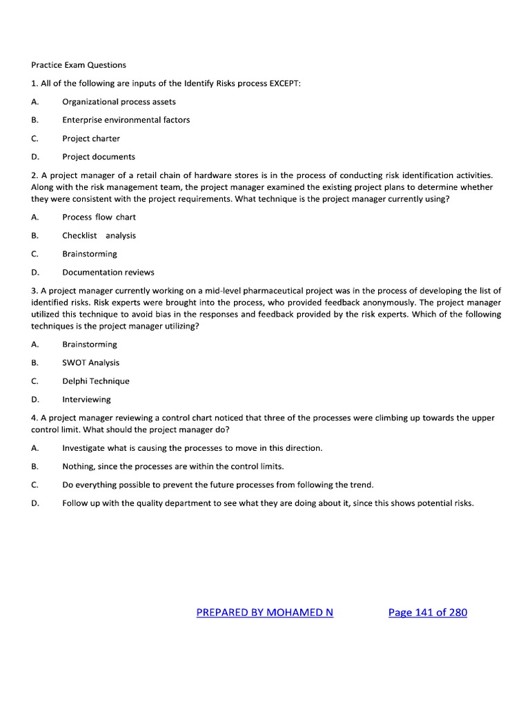 Chapter 5 - Identify Risk | PDF