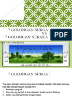 7 Golongan Surga vs 7 Golongan Neraka