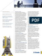 Fiche Technique: Station Totale Trimble S6