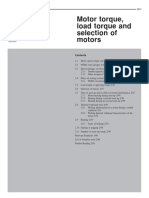 Motor Torque Load Torque and Selection of Motors