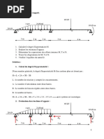 Exercices corrigés sur les portiques RDM | PDF