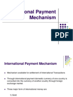 Int'l Payment System & Determination of Exchange Rate