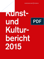 Kunst - Und Kulturbericht 2015