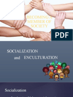 Becoming Culturally Competent Through Socialization