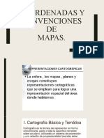 Coordenadas y Convenciones de Mapas